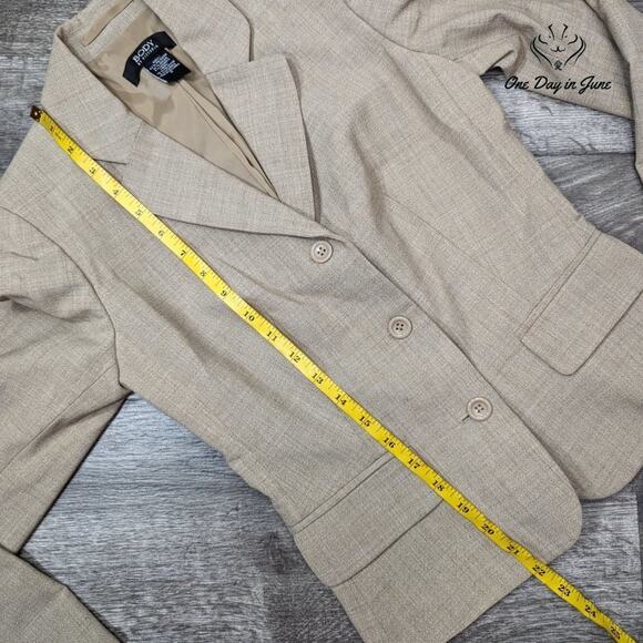 Body by Victoria 3 Button Blazer Size 0 - Picture 4 of 5